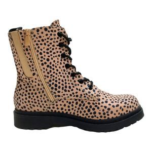 NWOT Torrid Leopard Print Combat Boots